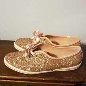 Rose Gold Kate Spade keds